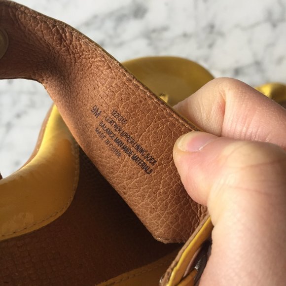 Yellow Sofft Sandals - Picture 2 of 5